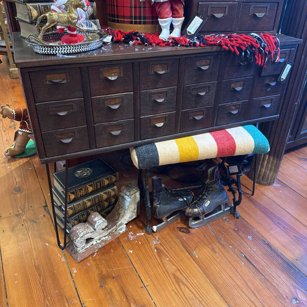 18 Drawer Card Catalog 42L 18D 32H IN STORE PICKUP ONLY