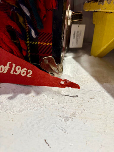 JFV ~ Vintage Ice Follies red pennant
