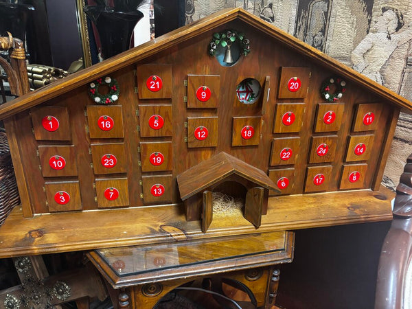 Handmade Wood Advent Calendar
