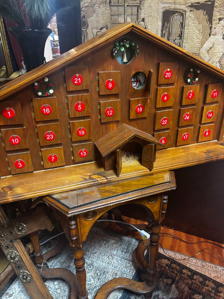 Handmade Wood Advent Calendar
