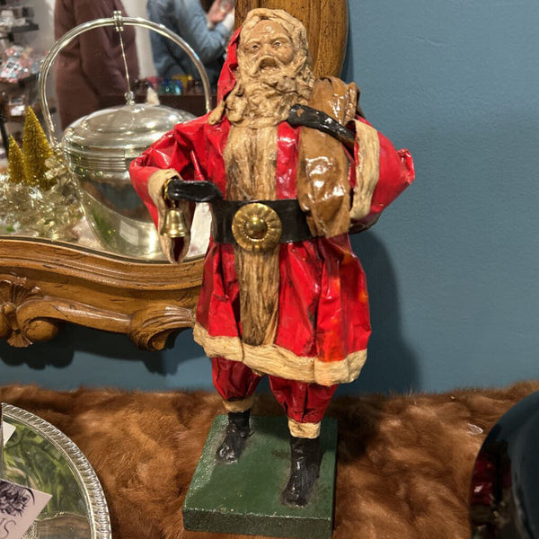 PAPER MACHE SANTA 13"