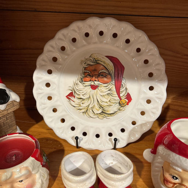SANTA PLATE 9"