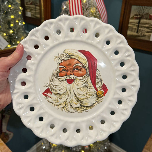 SANTA PLATE 9"