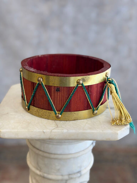 Red Wooden Drum