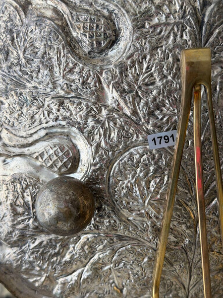 1791 large repose tray w/ feet