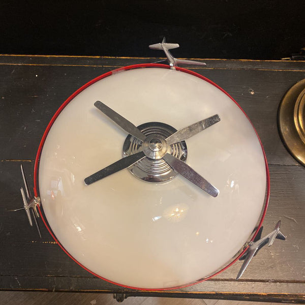 McM Air plane ceiling light from the 50s