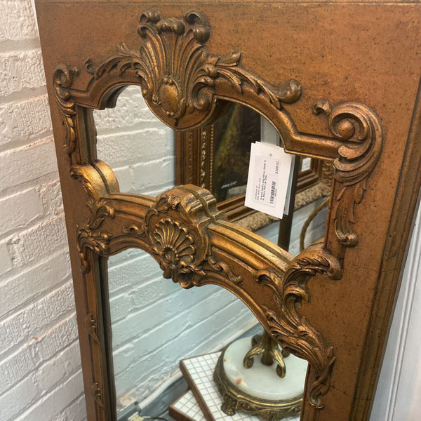 French Gold Long Mirror 22x51 in In Store Pick Up Only