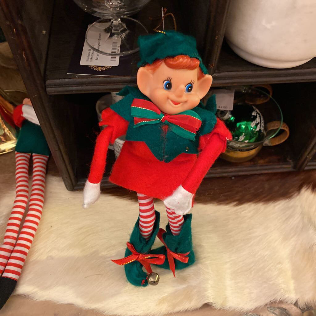 Red Felt Elf Knee Hugger