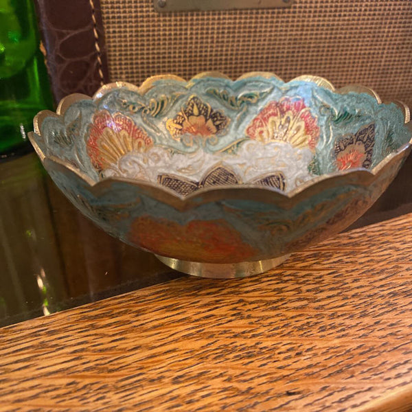 Brass Painted Bowl