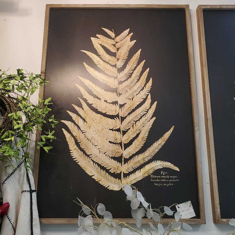 Lazer Cut Wood Fern wall Art #1 27.5x39.25