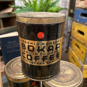 Vintage Bokar Coffee tin