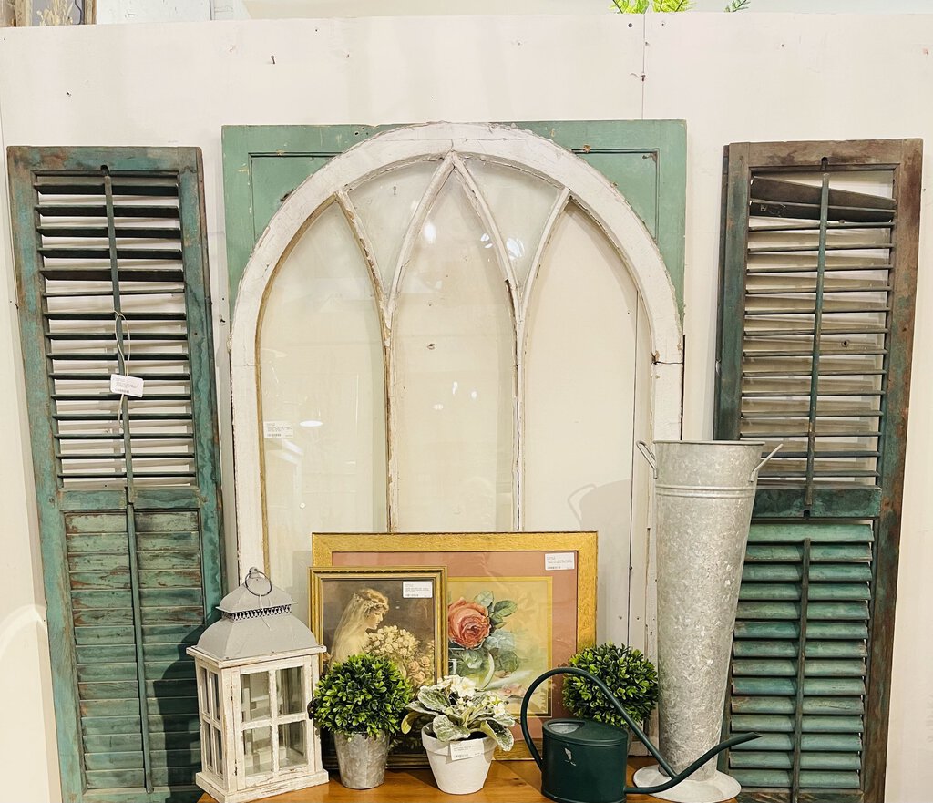 Antique Victorian window as is (JC) In store pick up only