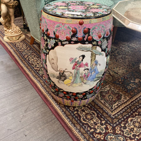 Vint Asian Garden Stool -In Stire Pick up only