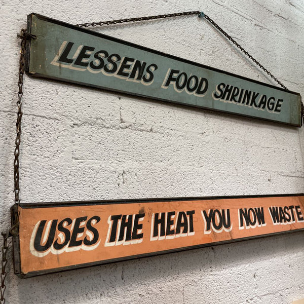 Vintage appliance store sign