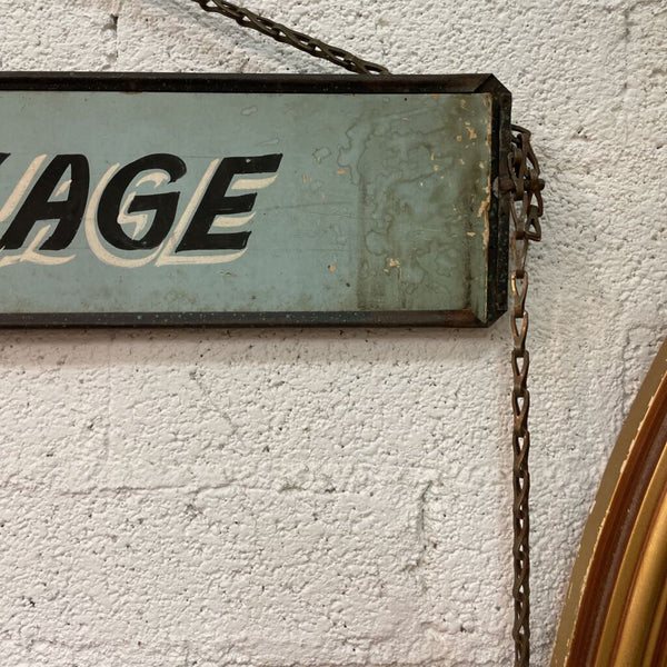 Vintage appliance store sign