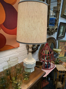 White Lamp with Twist Neck On/Off In Store Pick Up Only