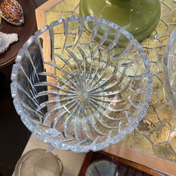 Round Glass Crystal bowl