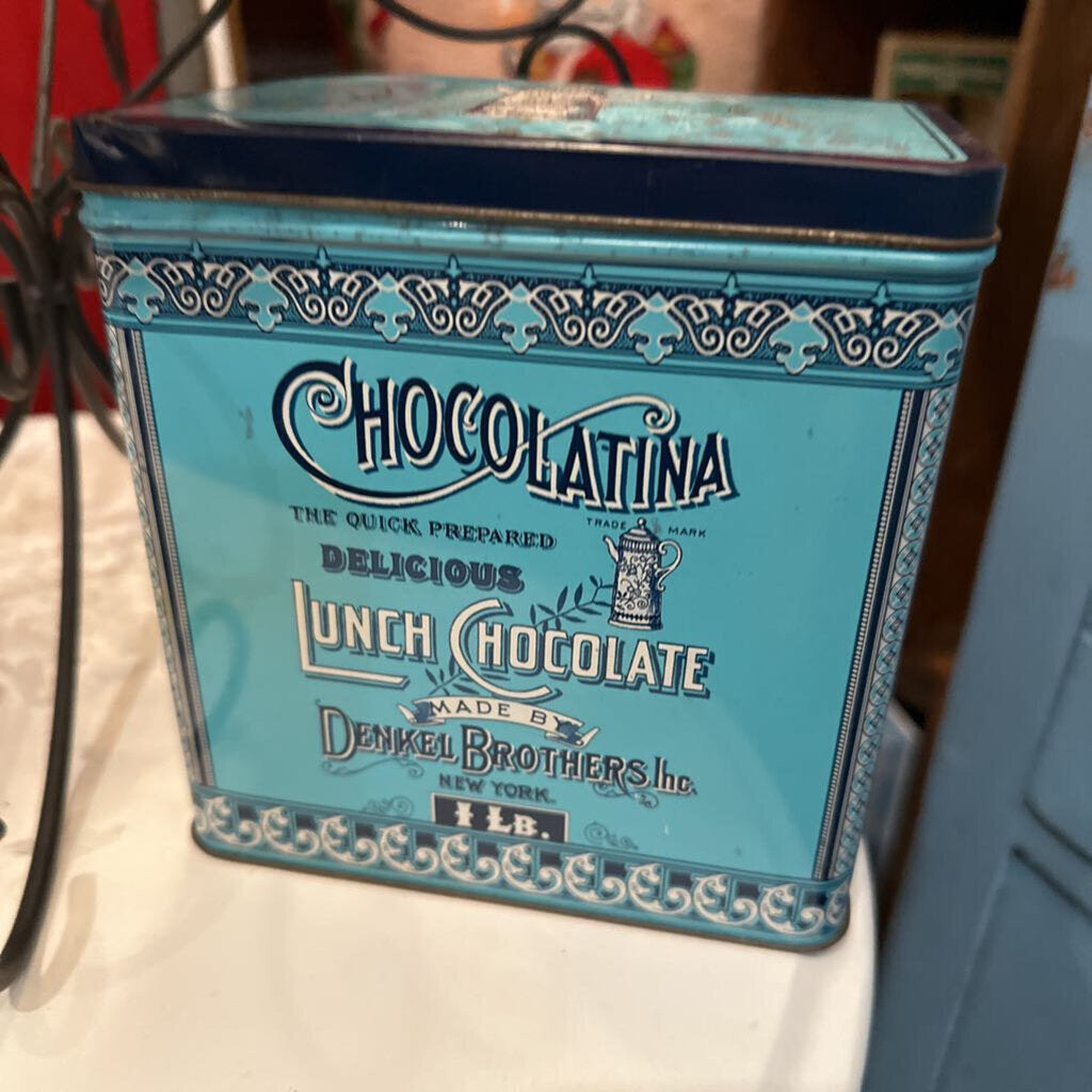 Chocolate tin