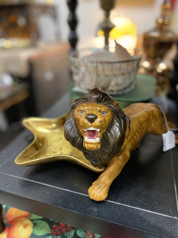 Ceramic lion