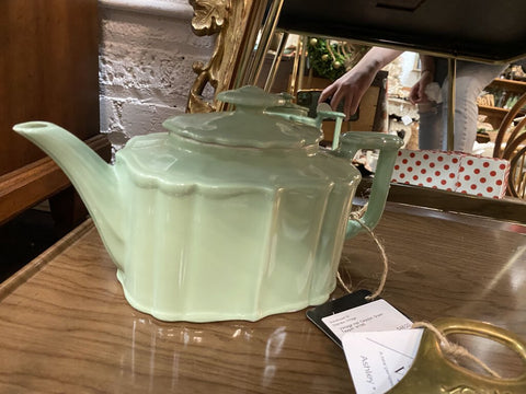 Vintage Hall Celadon Green Teapot W1193