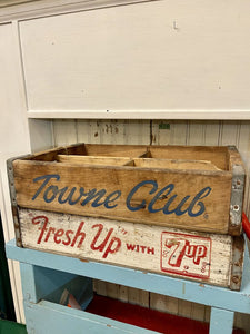 Jens Fresh Vintage ~ Vintage Towne Club Pop Crate