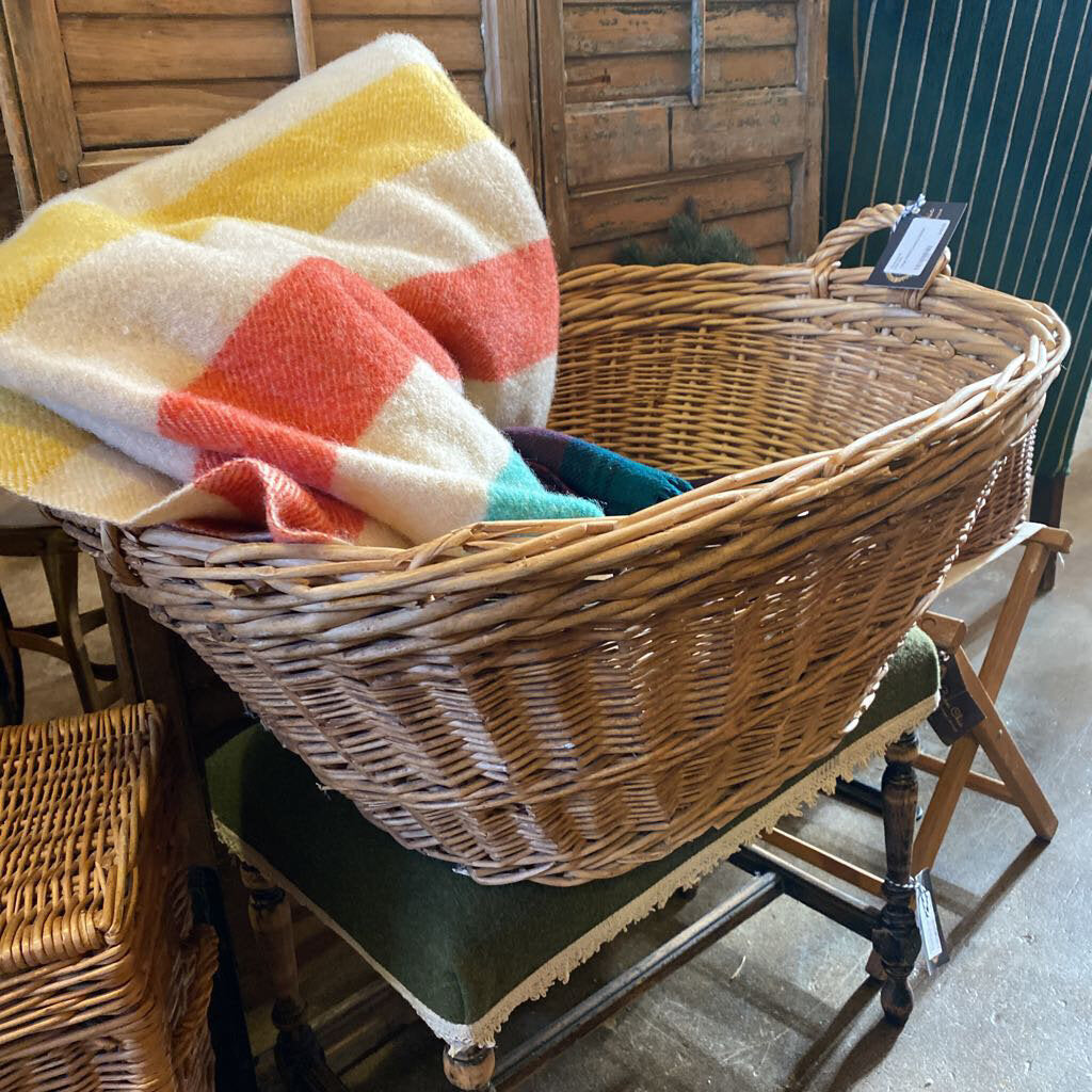 Large Wicker Laundry Basket