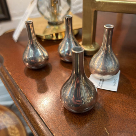 Set of 4 Mid Century Dansk Jens Quistgaard Onion Candle Holders