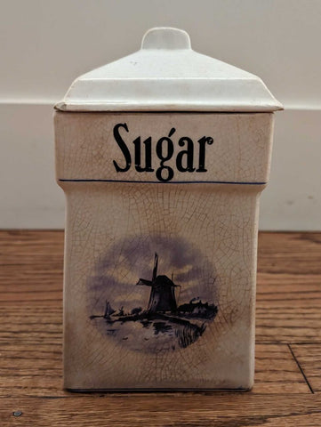 Antique German Sugar Canister