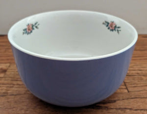 Early Vintage Halls Blue Mixing Bowl 9"