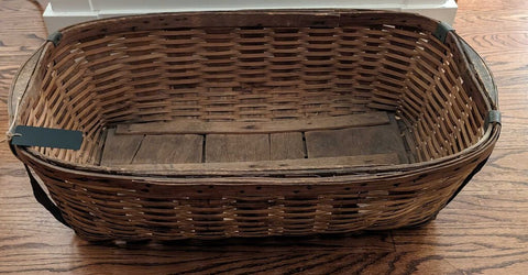 Antique Basket 30x9x17