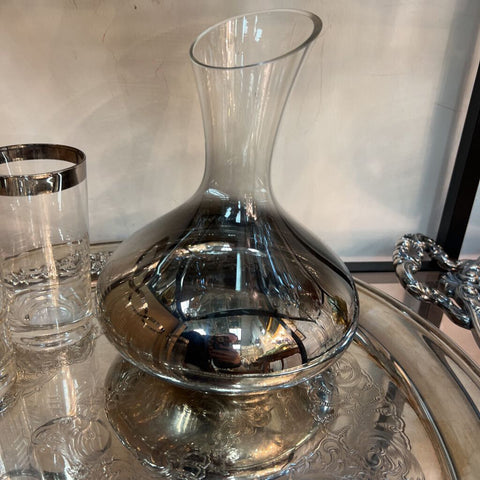 Vintage Mercury Fade Wine Decanter