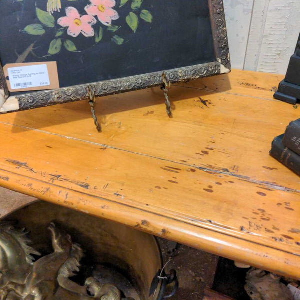Beautifully Aged Vintage Pine Console Table 60x18x27 H. IN STORE PICKUP ONLY