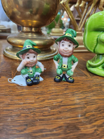 Leprechauns 3" tall set of 2