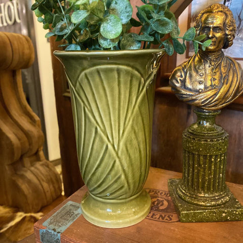 Olive Fan Vase